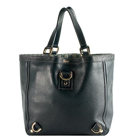 gucci abbey tote leather|gucci extra large tote bag.